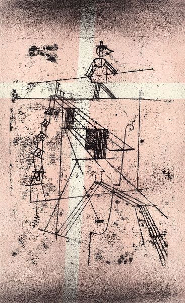 Klee, Paul 아티스트의 The Tight Rope Walker 작품