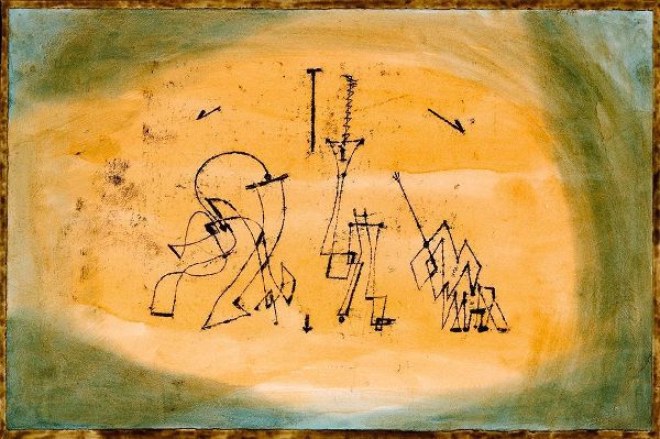 Klee, Paul 아티스트의 Abstract Trio 1923 작품