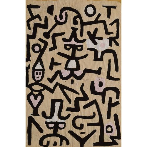 Klee, Paul 아티스트의 Comedians Handbill 1938 작품