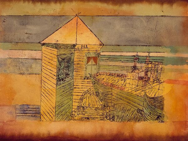 Klee, Paul 아티스트의 Miracle Landing 1920 작품