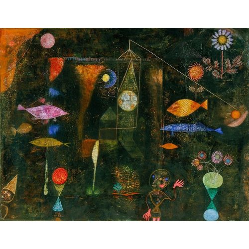 Klee, Paul 아티스트의 Fish Magic 작품