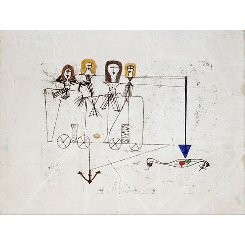 Klee, Paul 아티스트의 The Virtue Wagon 작품
