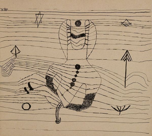 Klee, Paul 아티스트의 Rider Unhorsed and Bewitched 작품