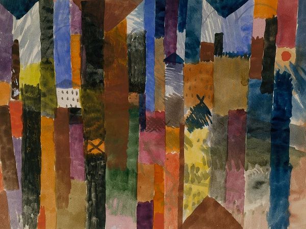 Klee, Paul 아티스트의 Before the Town 작품