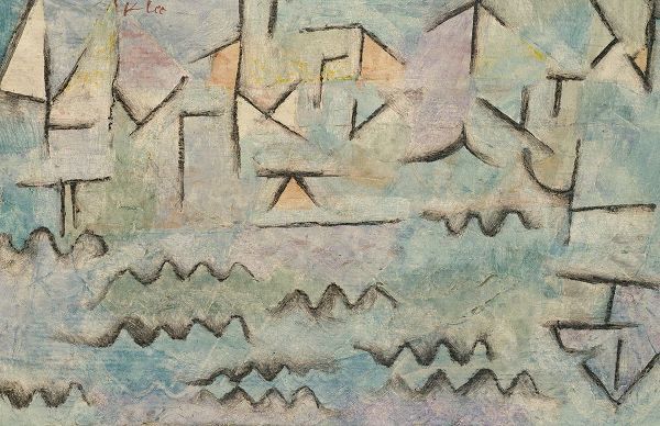 Klee, Paul 아티스트의 The Rhine at Duisburg 작품