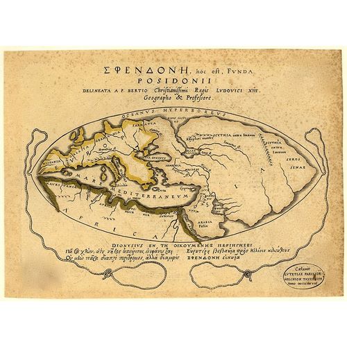 Vintage Maps 아티스트의 World by Posidonii 작품