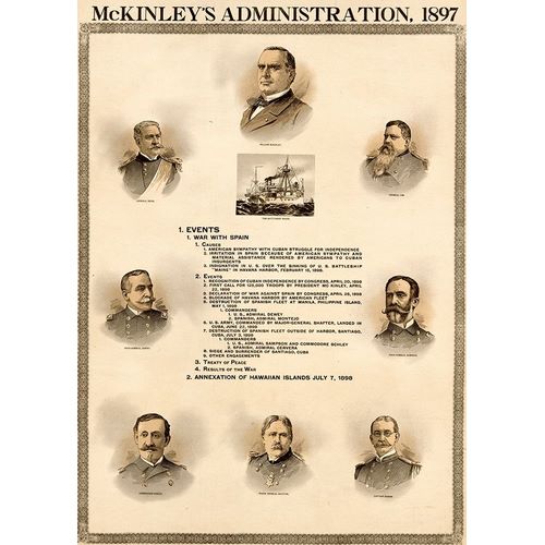 Vintage Maps 아티스트의 McKinley Administration 작품