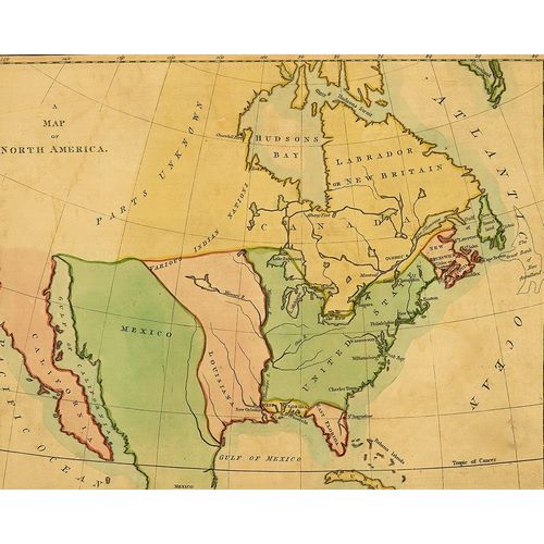 Vintage Maps 아티스트의 North America 1803 작품