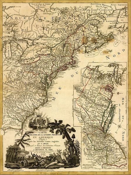 Vintage Maps 아티스트의 Theatre of War 1779 작품