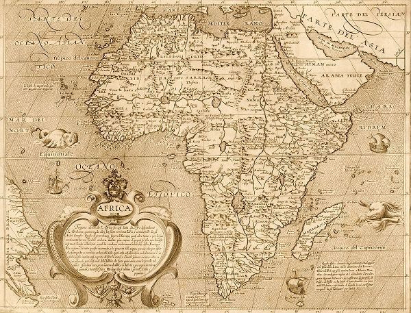 Vintage Maps 아티스트의 Africa 1603 작품