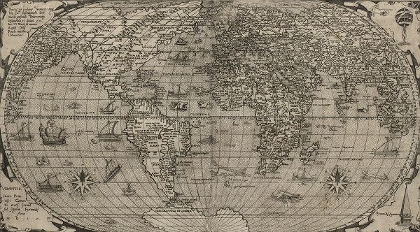 Vintage Maps 아티스트의 World 1568 작품