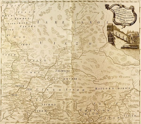 Vintage Maps 아티스트의 Russia 1745 작품