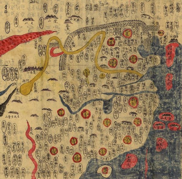 Vintage Maps 아티스트의 Ming Empire of China 1800 작품