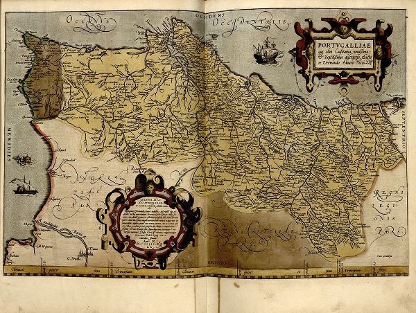 Vintage Maps 아티스트의 Portugal 1650 작품