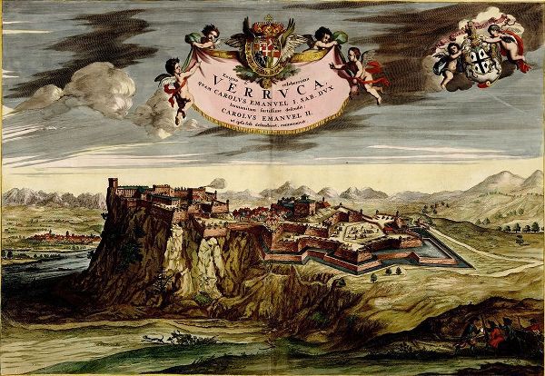 Beeck, Anna 아티스트의 Turin or Torino and Its Envisons 1700 작품