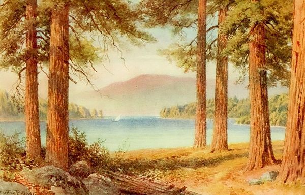 Palmer, Sutton 아티스트의 Lake Tahoe-California 1914 작품