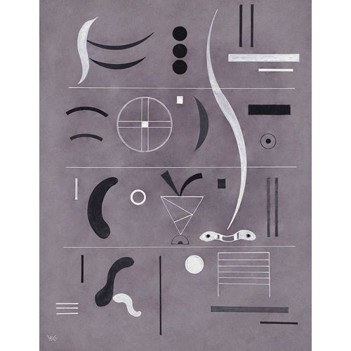 Kandinsky, Wassily 아티스트의 Four Parts 1932 작품