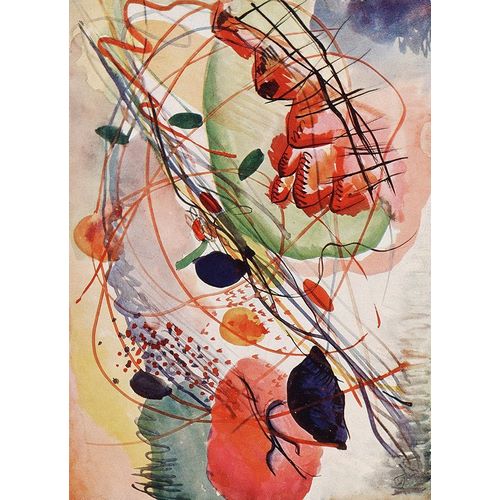 Kandinsky, Wassily 아티스트의 Aquarell print 작품