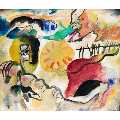 Kandinsky, Wassily 아티스트의 Improvisation 27-Garden of Love II 1912 작품