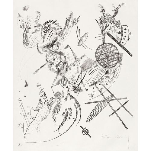 Kandinsky, Wassily 아티스트의 Kleine Welten XII-Small Worlds XII 1922 작품
