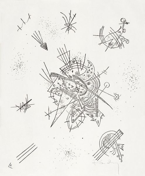 Kandinsky, Wassily 아티스트의 Kleine Welten X-Small Worlds X 1922 작품