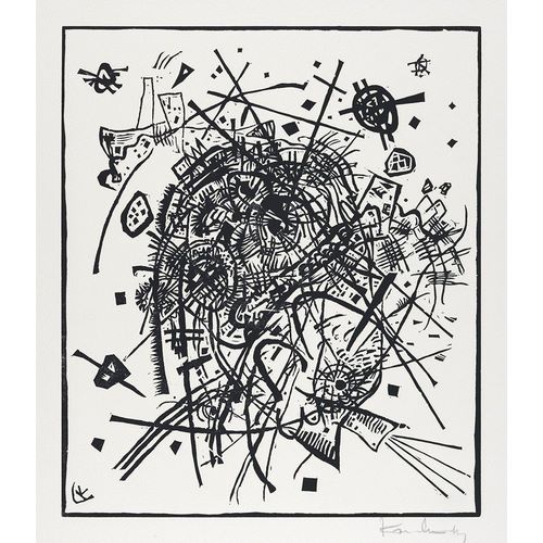 Kandinsky, Wassily 아티스트의 Kleine Welten VIII-Small Worlds VIII 1922 작품