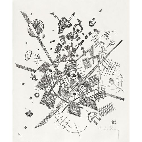 Kandinsky, Wassily 아티스트의 Kleine Welten IX-Small Worlds IX 1922 작품