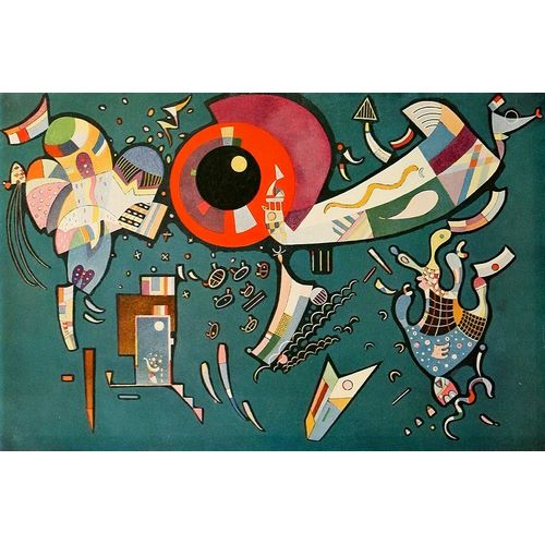 Kandinsky, Wassily 아티스트의 Around the Circle no.677 1940 작품
