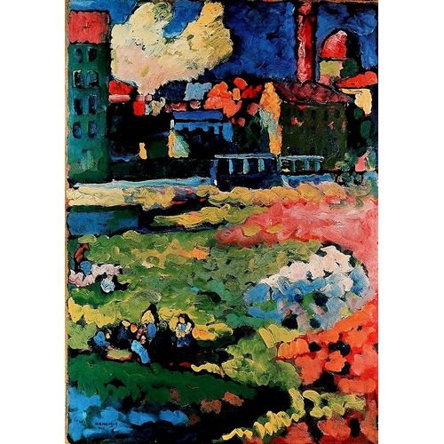 Kandinsky, Wassily 아티스트의 Before the City 1908 작품