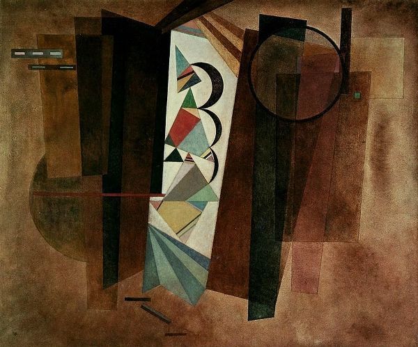 Kandinsky, Wassily 아티스트의 Development in Brown 1933 작품