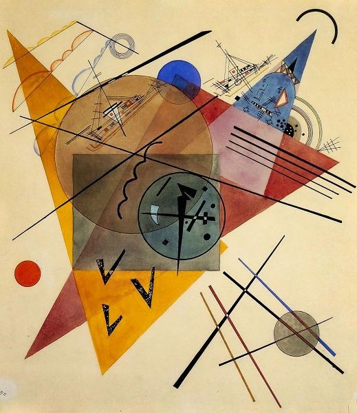 Kandinsky, Wassily 아티스트의 Dreamy 1923 작품