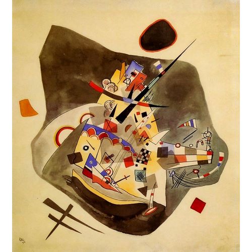 Kandinsky, Wassily 아티스트의 Grey spot 1922 작품