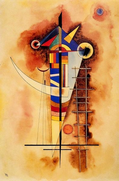 Kandinsky, Wassily 아티스트의 Hard in Slack 1927 작품