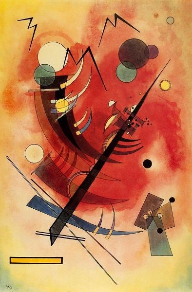 Kandinsky, Wassily 아티스트의 Inner Simmering 1925 작품