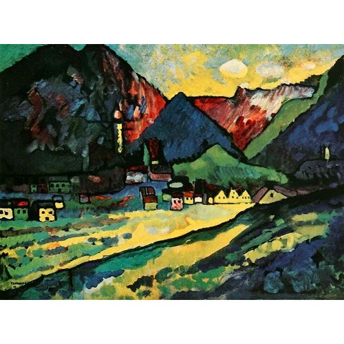Kandinsky, Wassily 아티스트의 Murnau Landscape 1909 작품