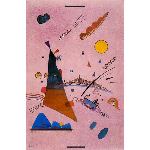 Kandinsky, Wassily 아티스트의 On Violet 1924 작품