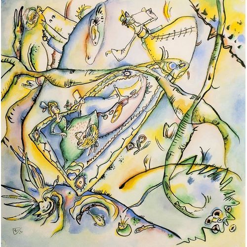 Kandinsky, Wassily 아티스트의 Picnic 1916 작품