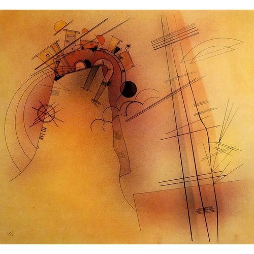 Kandinsky, Wassily 아티스트의 Radiance 1928 작품