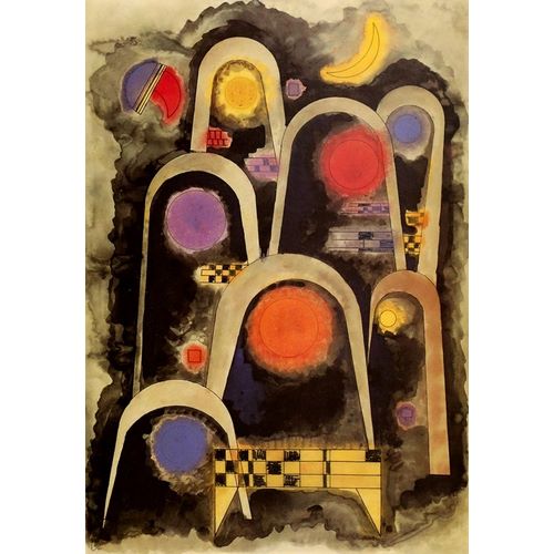 Kandinsky, Wassily 아티스트의 Reaching Upwards 1931 작품