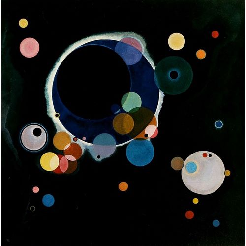 Kandinsky, Wassily 아티스트의 Several Circles 1926 작품