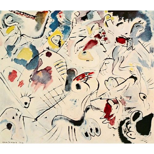 Kandinsky, Wassily 아티스트의 Sketch 160a 1912 작품