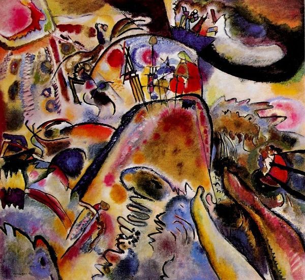 Kandinsky, Wassily 아티스트의 Small Pleasures 1913 작품