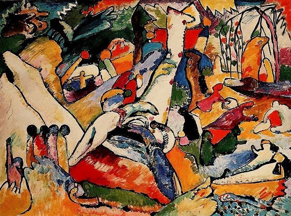 Kandinsky, Wassily 아티스트의 Study for Composition II 1909-10 작품