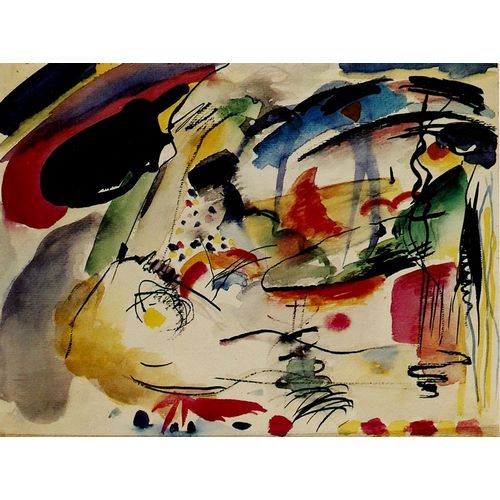 Kandinsky, Wassily 아티스트의 Study for Improvisation 33 1913 작품