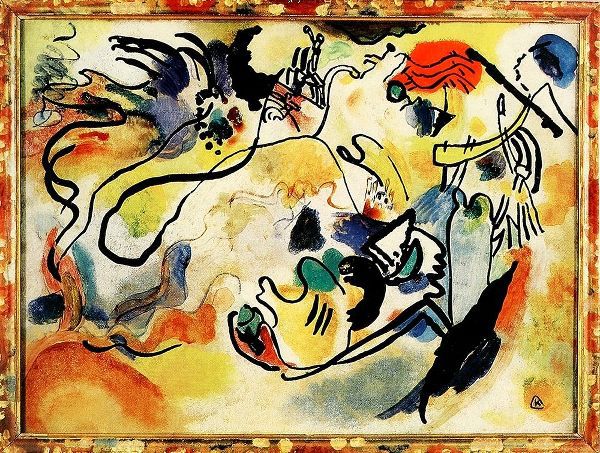 Kandinsky, Wassily 아티스트의 The Last Judgement 1912 작품
