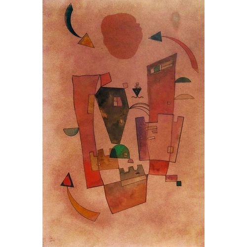 Kandinsky, Wassily 아티스트의 Three Arrows 1931 작품