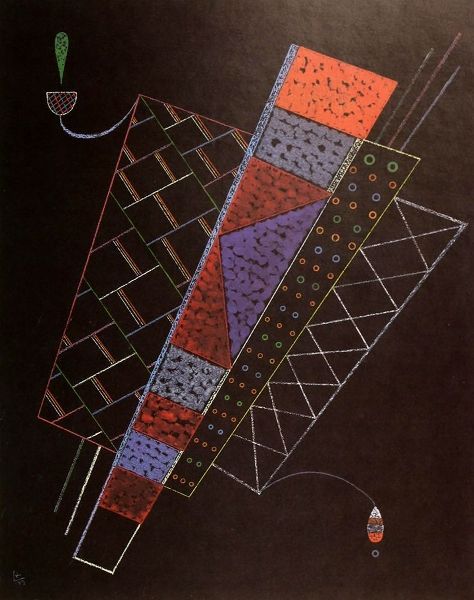 Kandinsky, Wassily 아티스트의 Two Figures 1939 작품