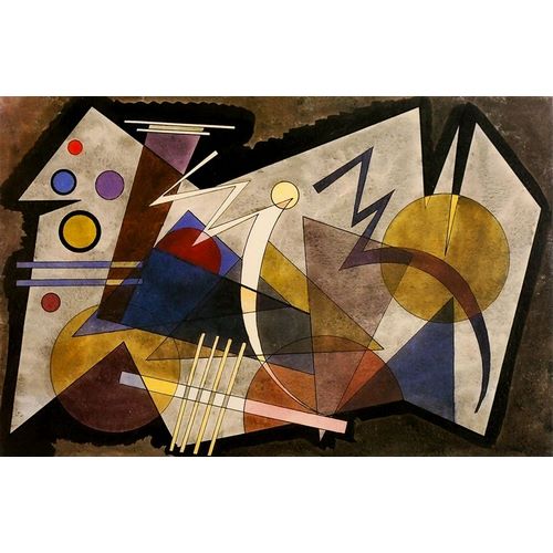 Kandinsky, Wassily 아티스트의 Two Zigzags 1925 작품