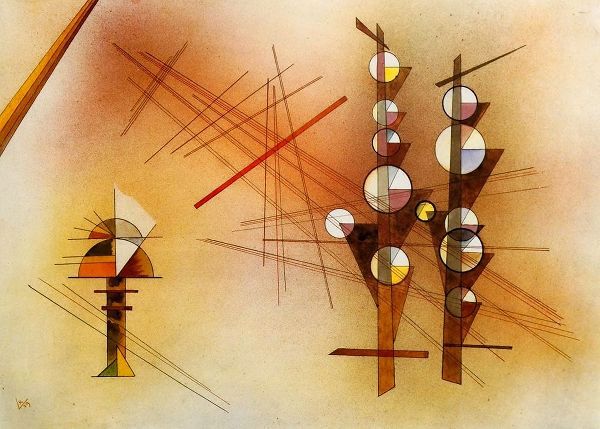 Kandinsky, Wassily 아티스트의 Unshaken 1929 작품