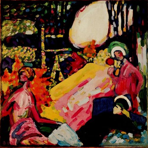 Kandinsky, Wassily 아티스트의 White Sound 1908 작품